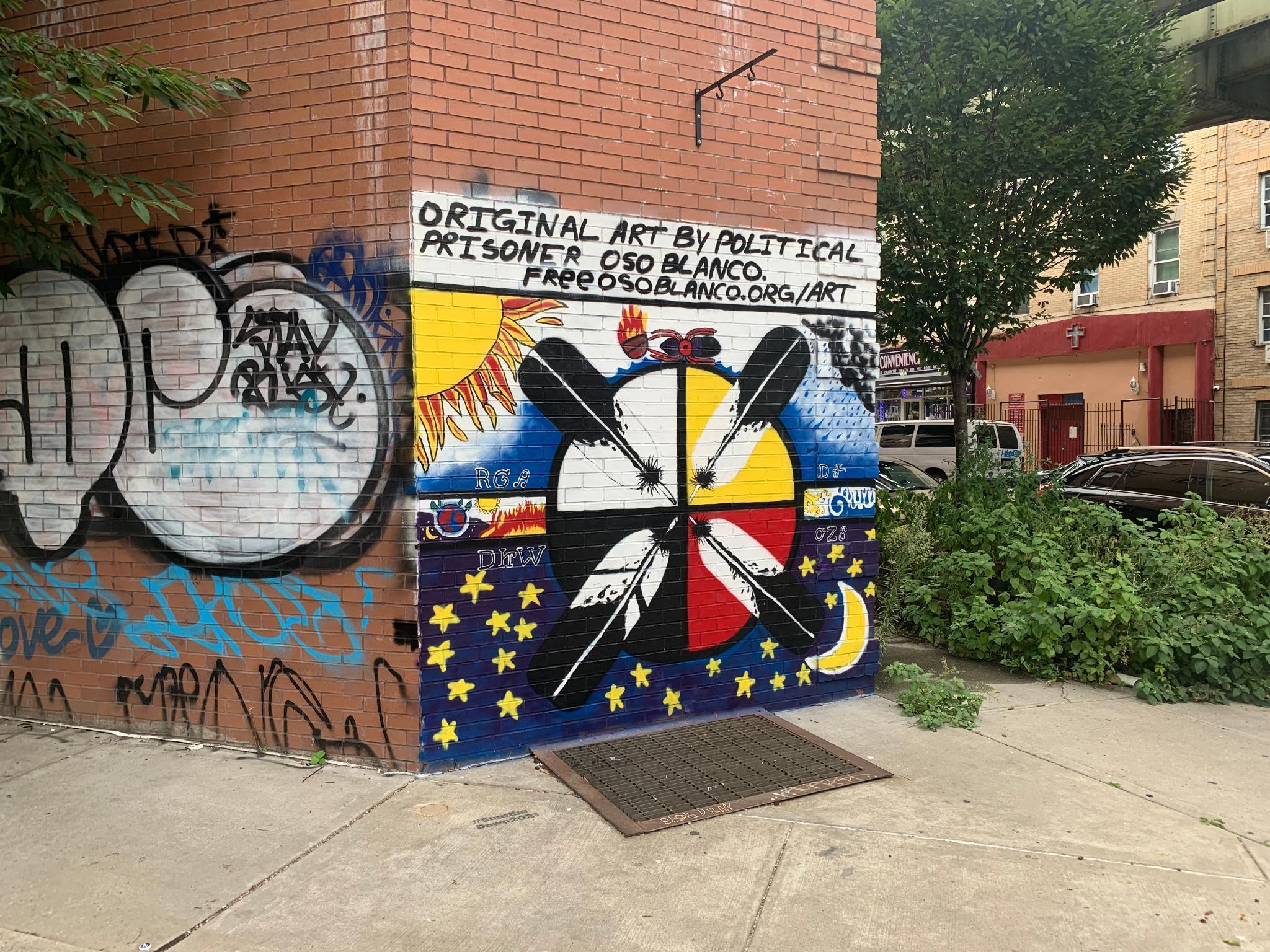 New Oso Blanco mural in Brooklyn!